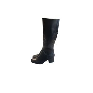 Baretraps Thalia Knee High Boots Women 11M Black Excellent